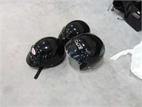 3 Motorcycle helmets