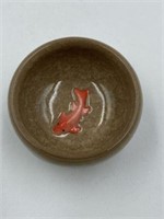 VINTAGE TEA CUP - HAND PAINTED KOI