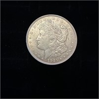 Coins:1921P Morgan Silver Dollar