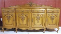 Louis XV Style Oak Sideboard.