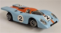 Aurora AFX  #1757 HO Slot Car: Porsche 917 Blue