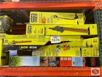 5 pcs mix RYOBI; assorted RYOBI tools