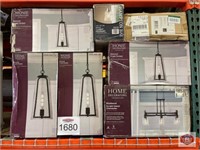 7 pcs mix items, assorted Home decorators light