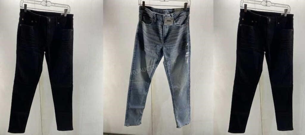 Sz 30x32 - 3 Mens American Eagle Jeans NWT $195