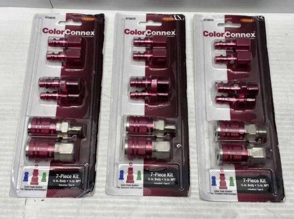 3 Packs of Legacy Coupler & Plug Kit NEW $75