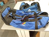 Kansas Jayhawks Travel Bag & Adidas Duffle Bag