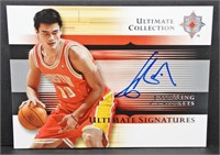 YAO MING ULTIMATE COLLECTION AUTOGRAPH CARD