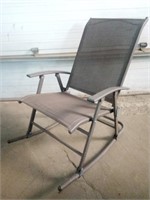 Patio Folding Rocking Chair in Great Condition