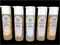 5 Honest Shampoo & Body Wash Bottles