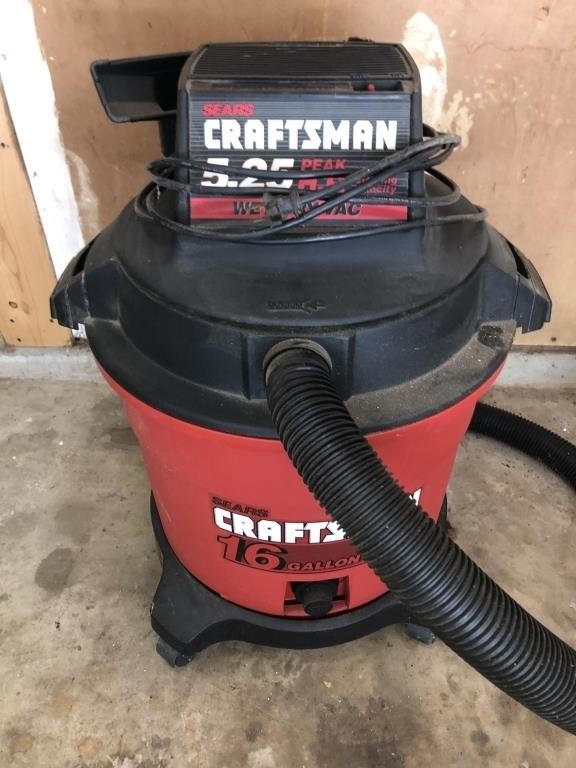 Craftsman dry vac