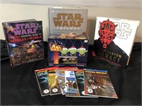 Star Wars Books and Yoda Christmas Lights