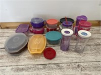 Kitchen Bowls, Tupperware, and Cups