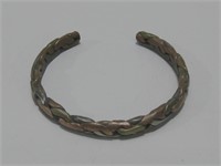 Braided Metal Cuff Bracelet