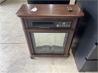 Electric Fireplace with Remote 23"x 27"