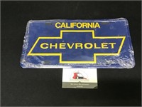 Chevrolet License Plate