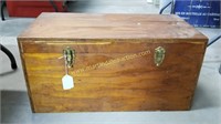 Wooden Trunk & Misc Tools