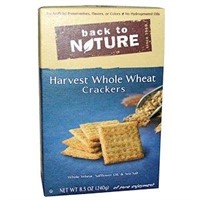 Back to Nature Crackers Harvest Whole Wheat 8.5 Oz
