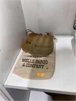 Marbles bag and bank bag
