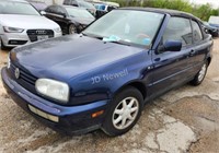 1996 VW CABRIO WVWBB81E2TK021551 NO KEY