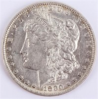 Coin 1880-O   Micro O Morgan Silver Dollar XF