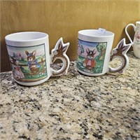 Rabbit Handled Peter Rabbit - Beatrix Potter Mugs