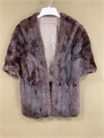 Vintage Women's Fur Stoll/ Cover Up