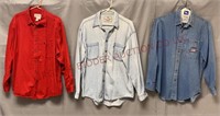 Eddie Bauer, Levi's & Ralph Lauren Chaps Shirts