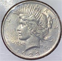 1923 Peace Silver Dollar