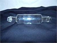 Vintage Clear Glass Ice Water Rolling Pin