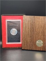 Brown Box IKE Dollar Coin 1973