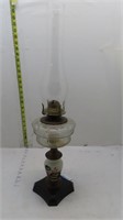 vintage oil lamp base