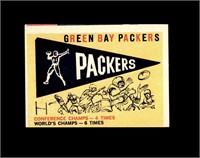 1959 Topps #98 Green Bay Packers EX to EX-MT+
