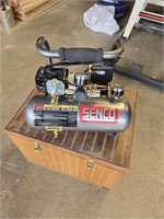 Small SENCO Air compressor & storage box