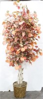 Artificial Fall Leaves Decor Tree