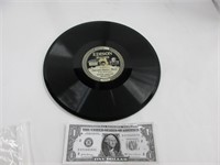 Edison 78 rpm record, clean & tested