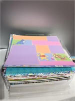 Scrapbook Paper Organizers & Pages