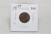 1879P G Indian Head Cent