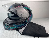 Harley Davidson Helmet with Dust Cover Size Small