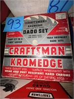Craftsman Kromedge Groover Dado cutters
