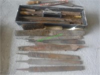 Assorted Files, Wire Brushes, Rasp