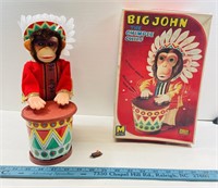 Vintage Big John Chimpee Chief Toy