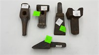 Set of (5) hardies for large anvil
