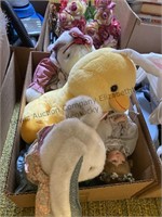 Toy, stuffed animals, baby doll see photos