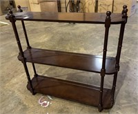 Modern Three Tier Cherry Wall Display Rack