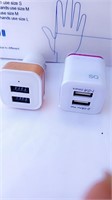 2 PORT CAR AND WALL USB CHARGER