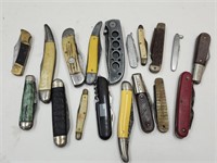 Lot of Pocket Knives & Others See Pictures