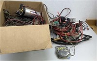 * Large lot of power cords & wire