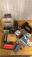 Craftsman electric stapler nailer & various