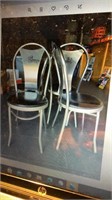 Metal chairs - set of 4