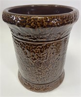 Logan Pottery (OH) Glazed Ceramic 13" Crock